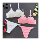 TOP ست شورت و سوتین شرت و کرست مرواریدی سایزبندی تن شیک