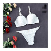 TOP ست شورت و سوتین شرت و کرست مرواریدی سایزبندی تن شیک