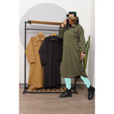 H ساحلی کفتان سانتانا ضد آب قد ۱۳۵ فری سایز ۴۰ تا ۴۶ تن شیک