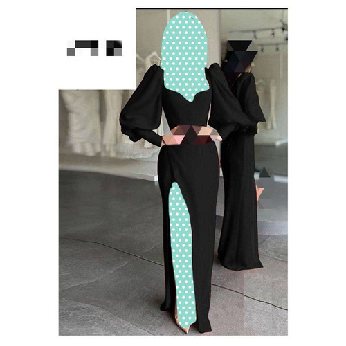 پیراهن ماکسی مجلسی باربی عالی فری سایز ۳۶ تا ۴۲ تن شیک