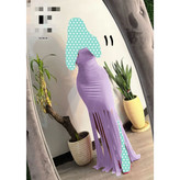 60404 پیراهن ماکسی بلند ریش ریش سوپر فیلامنت فری سایز ۳۸ تا ۴۲ تن شیک