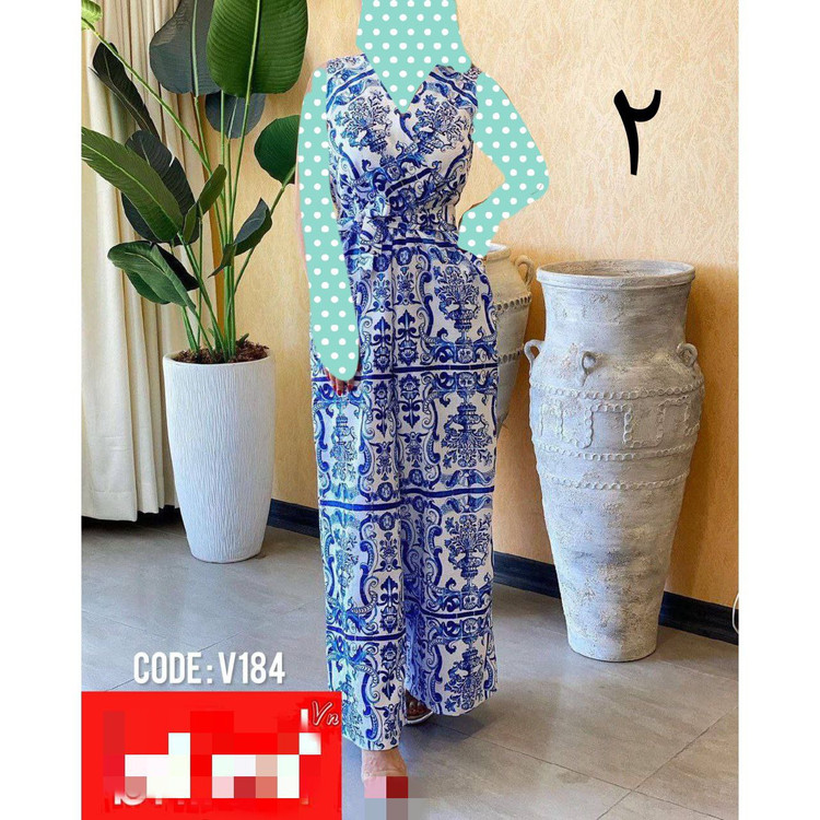 v184,v185 سرهمی اورال اوورال رامپر کریشه قد ۱۴۶ فری سایز ۳۶ تا ۴۴ تن شیک