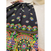 041101 دامن نخی چاپی طرح آینه قد ۱۰۰ فری سایز ۳۸ تا ۶۰ تن شیک