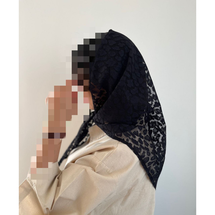 TOP مینی اسکارف پلنگی دورگان قواره ۷۰ در ۷۰ تن شیک