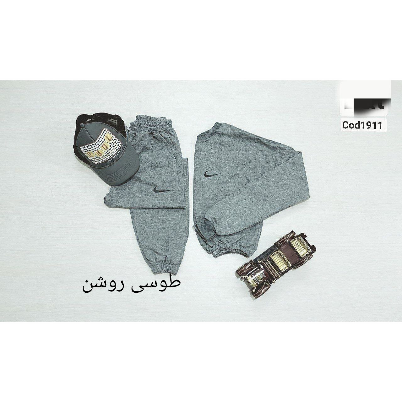 1911 ست کراپ نیمتنه و شلوار جاگر اسلش گلکسی فری سایز ۳۴ تا ۴۲ تن شیک