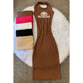 پیراهن ماکسی بلند پشت ضربدری فانریپ پنبه کبریتی قد ۱۳۲ فری ۳۶ تا ۴۲ تن شیک