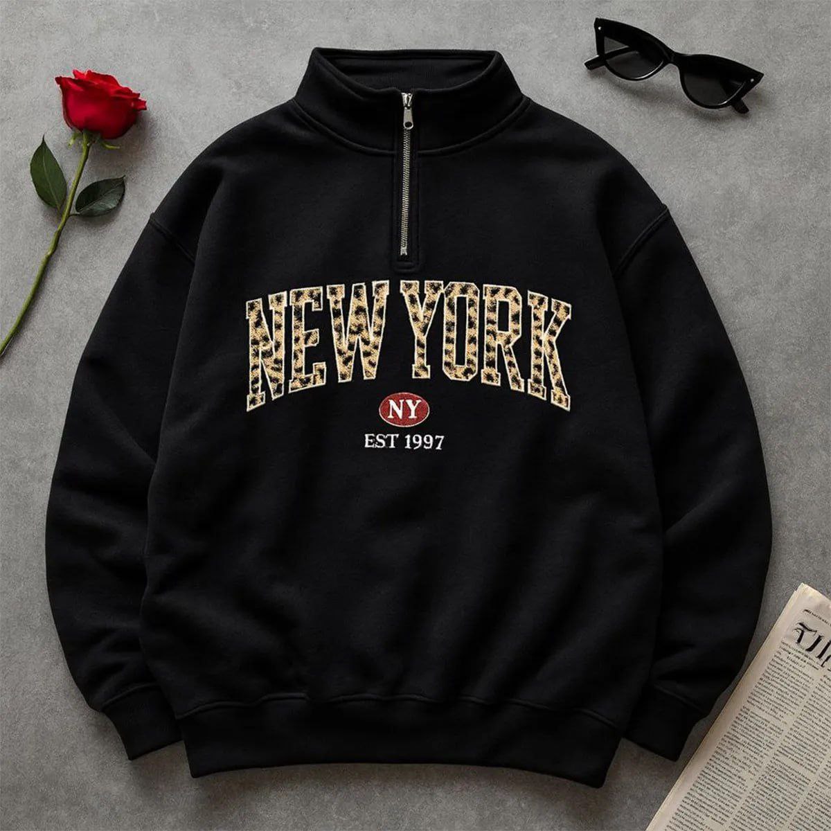 BT دورس کرکی توکرکی داخل کرکی نیویورک new york پلنگی فری سایز ۳۶ تا ۴۲ تن شیک