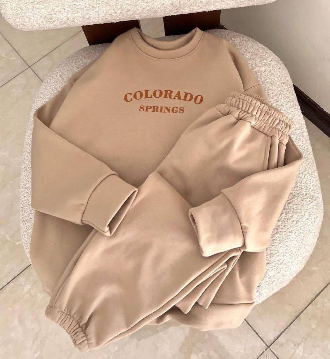 BT ست هودی دورس و‌ جاگر دورس کرکی کلارادو colorado فری سایز ۳۶ تا ۴۲ تن شیک