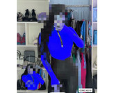 30215 بادی آستین فینگری شستی یقه زیپ دار نواردوزی کبریتی فری سایز ۳۶ تا ۴۴ تن شیک