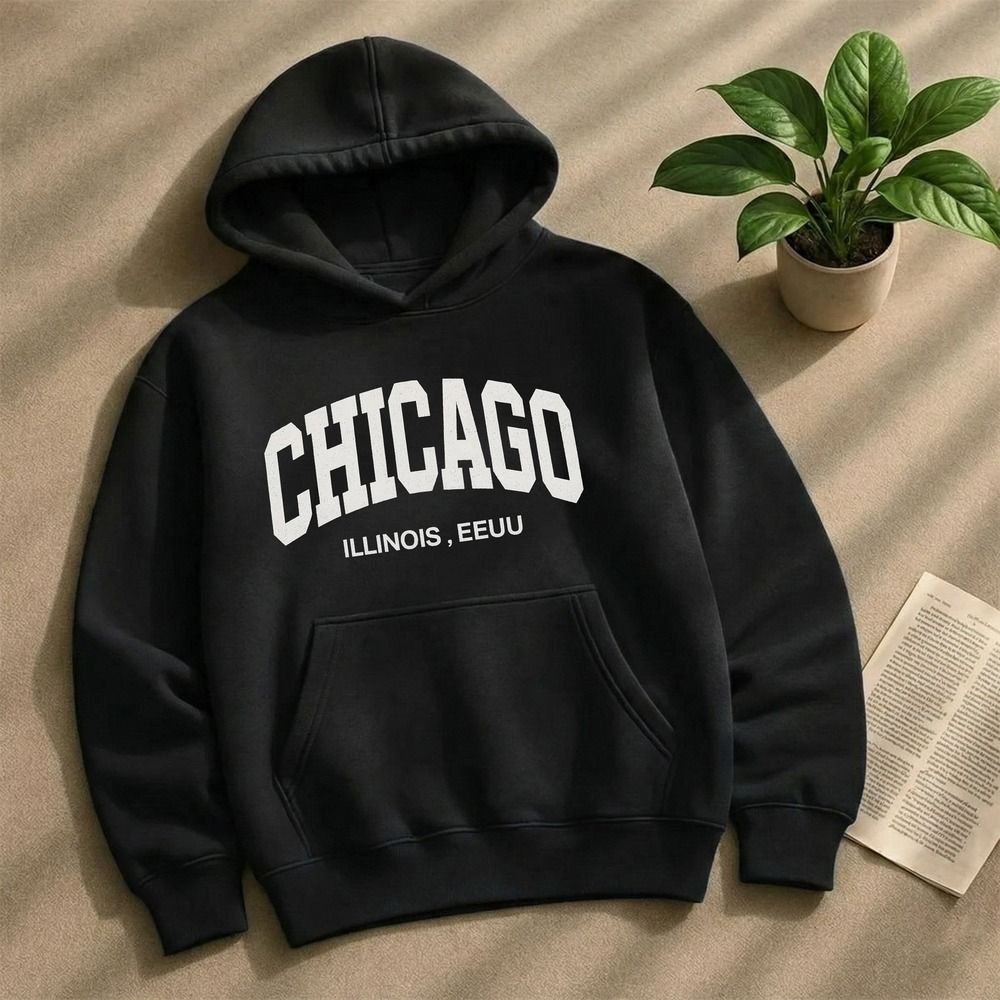 BT هودی تک کرکی توکرکی داخل کرکی شیکاگو‌ چیکاگو CHICAGO قد ۷۰ عرض سینه ۶۰ دورتا دور ۱۲۰ فری سایز ۳۶ تا ۴۴ تن شیک